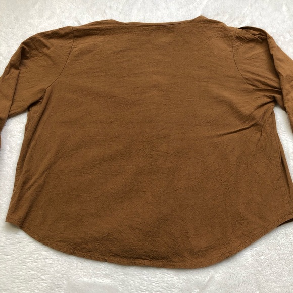 play bonbon, Long Sleeve Button Down Shirt, Size L - Picture 13 of 15